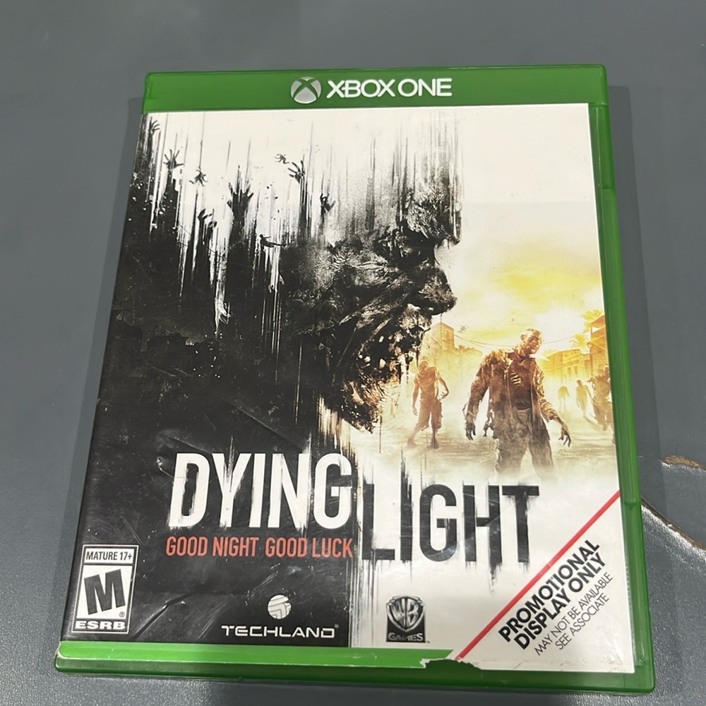 dying light xbox 1 game